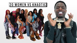 20 WOMEN VS 1 RAPPER KHAOTIC [upl. by Leon268]