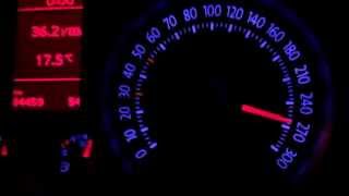 VW golf V GTI test maxspeed stage2 260hp [upl. by Guenna878]