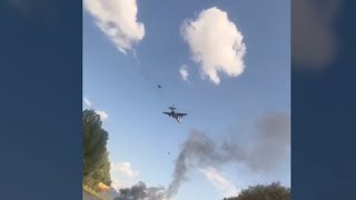 Russia Says Ukraine Attacked Its Territory In Kursk Locals Film Footage Of Warplanes Overhead [upl. by Aicul]