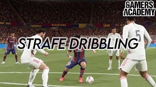 FIFA 21  How to do Strafe Dribbling 🎮 🔥 [upl. by Mariken]