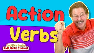 Get into Action With Action Verbs  Jack Hartmann [upl. by Carlo]