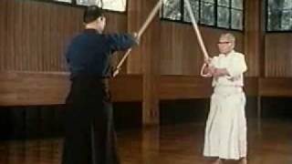 Shinto Musoryu Jodo  Tachi otoshi kata [upl. by Aramen]