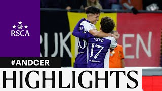 Highlights RSC Anderlecht  Cercle Brugge  20232024 [upl. by Alyosha]