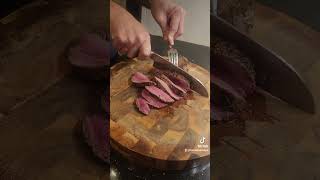 This venison roast is perfection Want to learn how to make it Drop a 🔥 below wildgame cooking [upl. by Uchida]