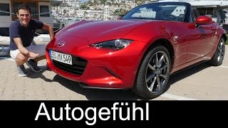 Allnew Mazda MX5 Miata Roadster ND FULL REVIEW test driven 4th gen 20 l 163 hp 2016 [upl. by Halstead]