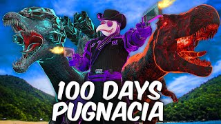 I Spent 100 Days In ARK Pugnacia  Heres What Happened [upl. by Kinemod]