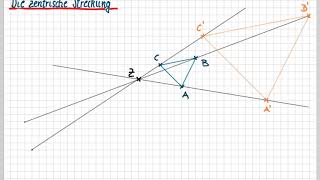 Zentrische Streckung negativer Streckfaktor [upl. by Nehtanoj618]