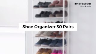 InnovaGoods Home Organize Shoe Rack 30 Pairs [upl. by Palgrave]