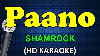 PAANO  Shamrock HD Karaoke [upl. by Attenborough]