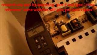 TV REPAIR for Beginners How to troubleshoot [upl. by Hteb488]