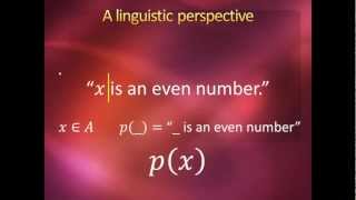 Introduction to Higher Mathematics  Lecture 6 Predicate Logic [upl. by Reizarf]