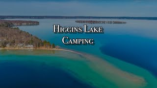 Camping 🏕️ Kayaking Higgins Lake Au Sable River 🛶 [upl. by Erapsag]