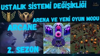 League Of Legends │ Ustalık Görünümleri Değişiyor │ Yeni Oyun Modu │ ARCANE 2 Sezon [upl. by Asirac]