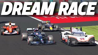 The Dream Race W11 vs 919 EVO vs RB20 vs F2004 [upl. by Kcirdec]