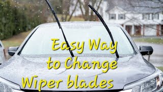 How to change install Duralast windshield wipers Easy Way to do your self [upl. by Scurlock84]