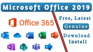 how to install ms office 2019 in windows 10 without product key  ms office 2019 download Ms Office [upl. by Yesac]