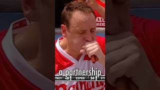 Joey Chestnut BANNED from Nathan’s hot dog competition… 🌭🦈 [upl. by Ambrosia]