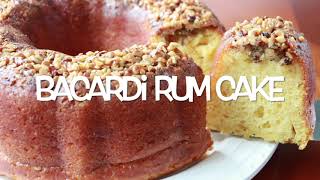 Bacardi Rum Cake [upl. by Dorry791]