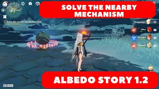 The Final Experiment Withering Glory Solve The Nearby Mechanism Albedo Quest 12 Update Genshin [upl. by Abisha813]