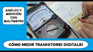 COMO PROBAR TRANSISTORES DIGITALES [upl. by Kinata349]