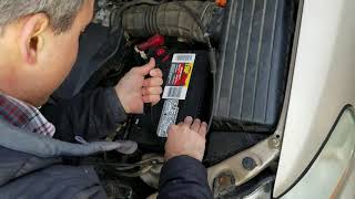 Car Battery Replacement  2001 Honda Accord LX V6 [upl. by Brigida302]