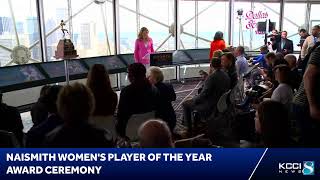 WATCH LIVE Naismith Womens Player of the Year award ceremony [upl. by Ryon]