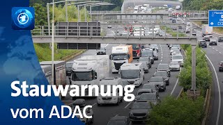 ADAC warnt vor Staus am Wochenende [upl. by Abbey197]