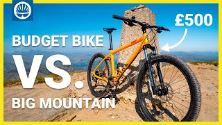 £500 Hardtails Take On Big Mountain Riding  BikeRadar Diaries [upl. by Adnarim674]