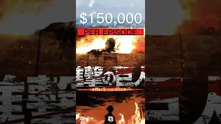 150000 ATTACK ON TITAN PER EPISODE aot anime animeedit [upl. by Llenahc]