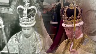 Queen Elizabeth II vs King Charles III Coronation Crowning Ceremonies Compared [upl. by Aihseit]