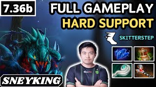 736b  Sneyking WEAVER Hard Support Gameplay  Dota 2 Full Match Gameplay [upl. by Latimore]