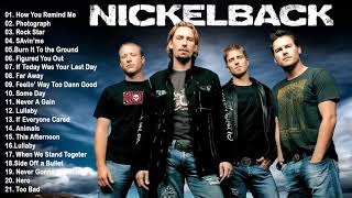 Nickelback Greatest Hits Full Album 2021 💗 Nickelback Best Songs 💗Nickelback Full Album 2021 [upl. by Akire]