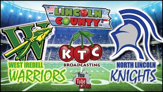 West Iredell Warriors  North Lincoln Knights  Audio Only  NC Preps on KTC Broadcasting [upl. by Naujd366]