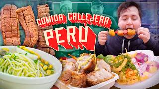 Comida callejera en PERÚ 🇵🇪 [upl. by Acquah]