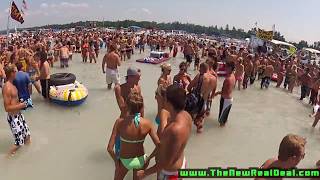 Torch Lake sandbar 4th of July [upl. by Nyvets]