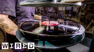 How Vinyl Records Are Made feat Third Man Records  WIRED [upl. by Hannazus]