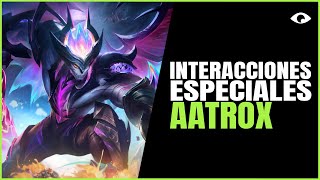 Aatrox Primordiano Interacciones Especiales [upl. by Endo719]