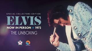 Unboxing FTD upcoming release of Elvis Now In Person 1972 Boxset [upl. by Delila]