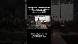 Moments in Music  Lil Yachty performs quotCoffinquot at Lyrical Lemonades Summer Smash 2021 [upl. by Yllut333]