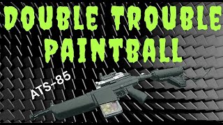 CRAZY KILL STREAK ATS85 Paintball marker in action at Commando paintball [upl. by Nirro]