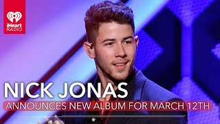 Nick Jonas Announces New Album For March 12th  Fast Facts [upl. by Wager]