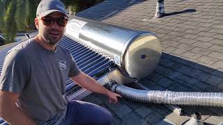 How Solar Water Heaters Work [upl. by Lleoj]