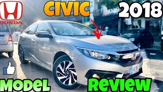 Honda Civic 2018 Model Full Review – Price Features and Specs [upl. by Calle388]