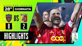 Cosenza vs Catanzaro 02  Il Catanzaro vince il derby al Marulla  HIGHLIGHTS SERIE BKT 2023  2024 [upl. by Debbra]