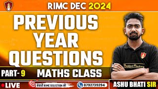 RIMC Maths PYQ  RIMC Online Coaching Classes  RIMC Dec 2024  RIMC Online Free Coaching [upl. by Amo]