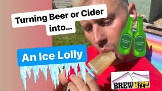 Beer Ice Lollys and how to make them [upl. by Llireva673]