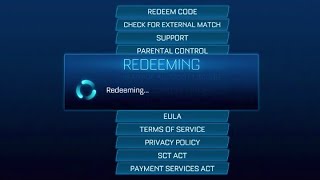 I GOT NEW FINAL REDEEM CODE IN ROCKET LEAGUE [upl. by Gloriane]