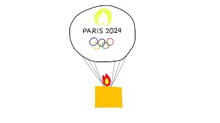 Paris Olympics Opening Ceremony in 577 Seconds [upl. by Aitsirk]