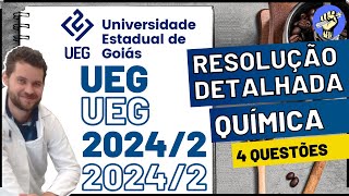 📝Resolução UEG 20242 – QUÍMICA [upl. by Sivram472]