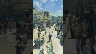 By Andrey Zakirzyanov Pierre Auguste Renoir Video Pont Neuf Paris [upl. by Odraleba]